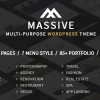 Massive Responsive Multi Purpose HTML5 Template 2.4.1破解版主题
