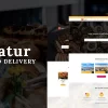 Matur Food Delivery Ordering WordPress Theme 1.1破解版主题