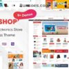 MaxShop Electronics Store Elementor WooCommerce WordPress Theme 9 Homepages 2 Mobile Layouts 3.6.17破解版主题