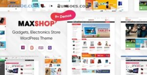 MaxShop Electronics Store Elementor WooCommerce WordPress Theme (9+ Homepages, 2+ Mobile Layouts) 3.6.17 GPL Theme