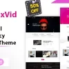 MaxVid Video Agency WordPress Theme 3.0破解版主题
