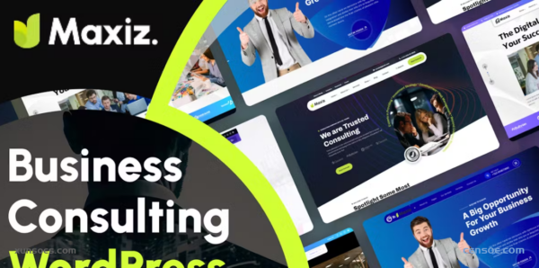 Maxiz Business Consulting WordPress Theme 1.0.0 GPL Theme