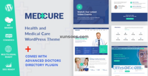 Medcure Health and Medical Care WordPress Theme 1.1.3 GPL Theme