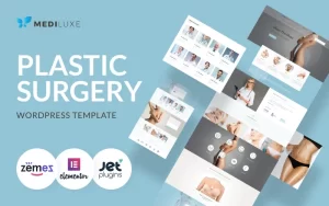 MediLuxe Plastic Surgery WordPress Theme 1.0.1 GPL Theme
