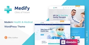 Medify Health Clinic WordPress Theme 1.2.5 GPL Theme