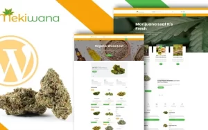 Mekiwana Medical Cannabis Shop WordPress Theme 1.1.2 GPL Theme