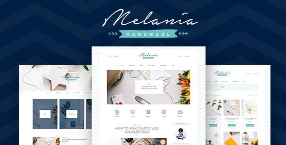 Melania | Handmade Blog Shop WordPress Theme 2.5.0 GPL Theme 1 Melania | Handmade Blog Shop WordPress Theme 2.5.0 GPL Theme