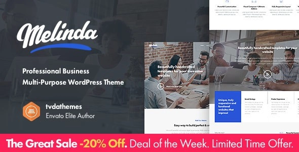 Melinda Professional Business Multi-Purpose WordPress Theme 1.1.2 GPL Theme 1 Melinda Professional Business Multi-Purpose WordPress Theme 1.1.2 GPL Theme