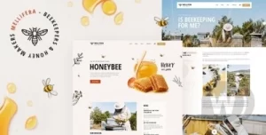 Mellifera Beekeeping and Honey Shop Theme 1.0.3 GPL Theme