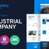 MetFactory Industry Company WordPress Theme 1.0.1破解版主题