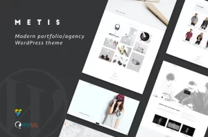 Metis Portfolio / Agency WordPress Theme 1.4.4 GPL Theme