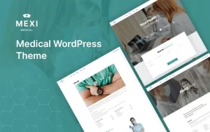 Mexi Medical WordPress Theme 1.0.1 GPL Theme