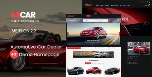 Micar Auto Dealer RTL WooCommerce WordPress for Car and Moto Theme 2.3 GPL Theme