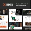 Miker Movie and Film Studio WordPress Theme 1.0.0破解版主题
