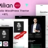 Milian Personal Portfolio Online Resume CV WordPress Theme 2.2破解版主题