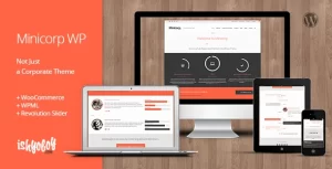 Minicorp WP Not Just a Corporate Theme 2.4 GPL Theme