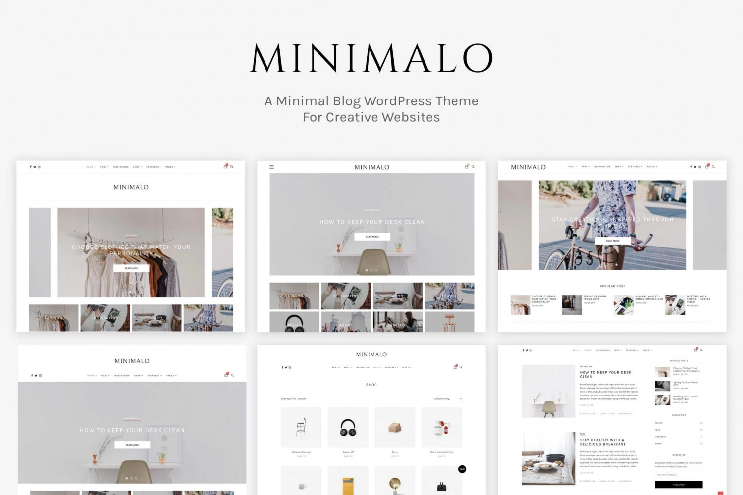 Minimalo A Minimal Blog WordPress Theme for Creative Websites 1.0.7 GPL Theme 1 Minimalo A Minimal Blog WordPress Theme for Creative Websites 1.0.7 GPL Theme
