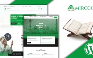 Mircco Islamic Center And Mosque WordPress Theme 1.0.0 GPL Theme