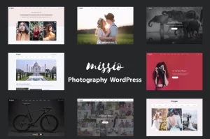Missio – Photography WordPress 1.0 GPL Theme