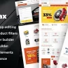 Mobimax Auto Parts WordPress Theme WooCommerce Shop 5.2破解版主题