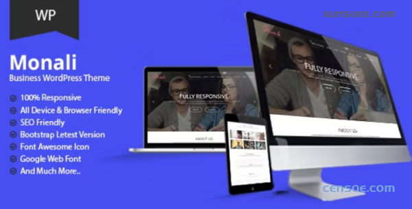 Monali Business Agency WordPress Theme 1.5 GPL Theme