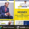 Monex Money Exchange Finance Business WordPress Theme 1.6破解版主题