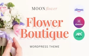 Moon Flower Flower Shop WordPress Theme 1.0.0 GPL Theme