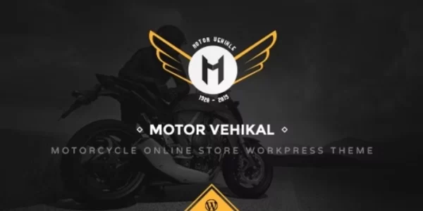 Motor Vehikal Motorcycle Online Store WordPress Theme 1.8.0 GPL Theme