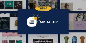 Mr. Tailor eCommerce WordPress Theme for WooCommerce 3.6 GPL Theme