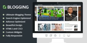 MyThemeShop Blogging 3.1.8 GPL Theme