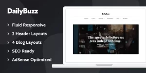 MyThemeShop DailyBuzz WordPress Theme 1.0.9 GPL Theme