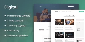MyThemeShop Digital 1.0.17 GPL Theme