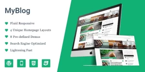 MyThemeShop MyBlog 1.2.9 GPL Theme