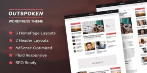 MyThemeShop Outspoken WordPress Theme 1.0.8 GPL Theme