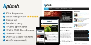 MyThemeShop Splash 3.3.9 GPL Theme