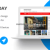 NEWSTODAY BEST NEWS MAGAZINE WORDPRESS THEME 1.1.4破解版主题