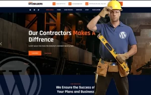 NYC Builders Building Construction WordPress Theme 1.1.4 GPL Theme