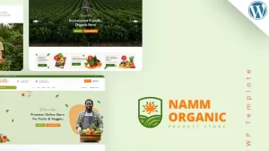 Namm – Grocery Shop WordPress Theme 1.0.4 GPL Theme