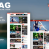 NanoMag Responsive WordPress Magazine Theme 1.7破解版主题