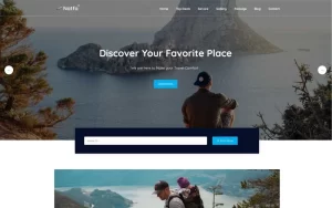 Natfa Tour and Travel Digital Agency WordPress Theme 1.0.0 GPL Theme