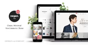 Negan Clean, Minimal WooCommerce Theme 1.5.1 GPL Theme