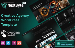 Nestbyte – Creative Agency and Startup WordPress Theme 1.1 GPL Theme
