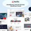 Netfix – Broadband Internet Services WP Theme 1.1.3破解版主题