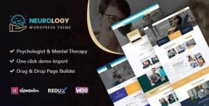 Neurology Psychology Counseling WordPress Theme 1.1 GPL Theme