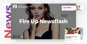 Newsflash News Magazine Theme 1.6 GPL Theme