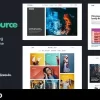 Newsource Multi Concept Blog Magazine 1.6破解版主题