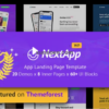 NextApp – App Landing WordPress Theme 1.4.2破解版主题