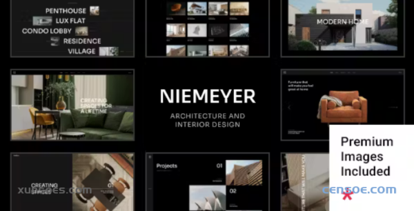 Niemeyer Architecture and Interior Design Theme 1.0.2 GPL Theme