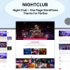 Night Club One Page WordPress Theme For Parties 1.0破解版主题