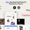 Nilos Personal Portfolio WordPress Theme 1.0破解版主题
